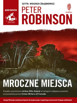 cover image of Mroczne miejsca